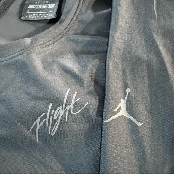 Jordan Essentials Women's Bodysuit Size Small Long Sleeves Back Zipper Tight Fit - Picture 12 of 15